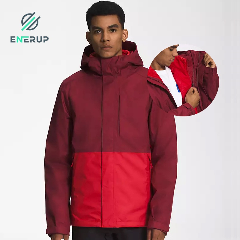 Enerup Mens Mountain Waterproof Windproof Ski Rain Jacket for Men – Outdoor Jackets for Men and Puffer Mens Jackets price