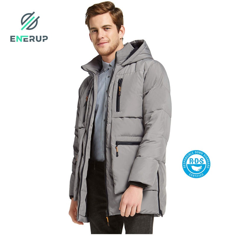 Enerup Mens Outdoor Heavyweight Parka Jacket with Hood Multiple Pockets – Outdoor Jackets for Men and Puffer Mens Jackets price