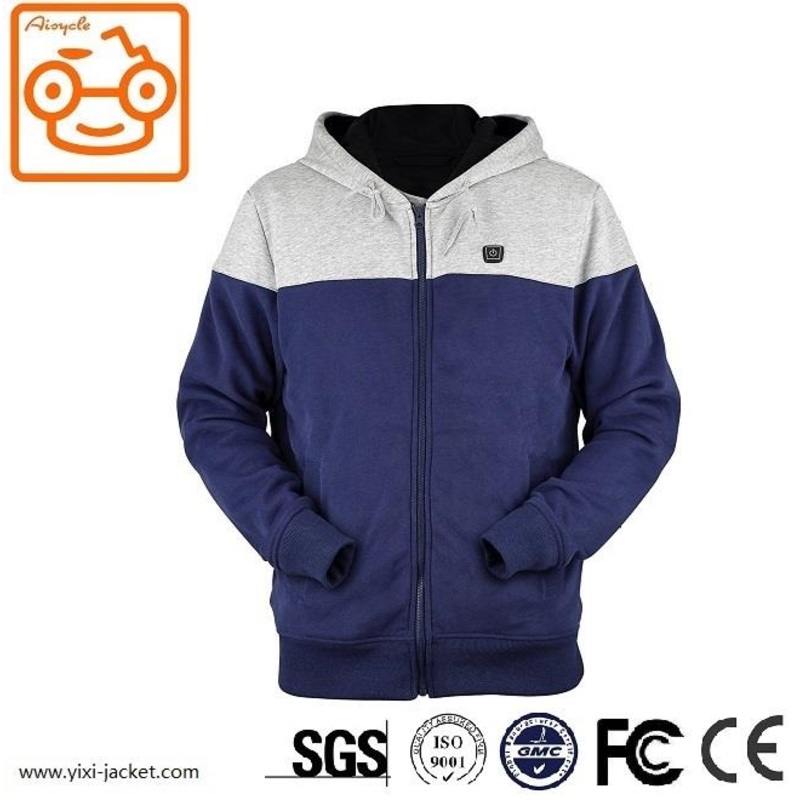 Man Outdoor Warm Fashion Rechargeable Battery Heated Hoodie Jackets – Warm Outerwear and Heated Hoodie price
