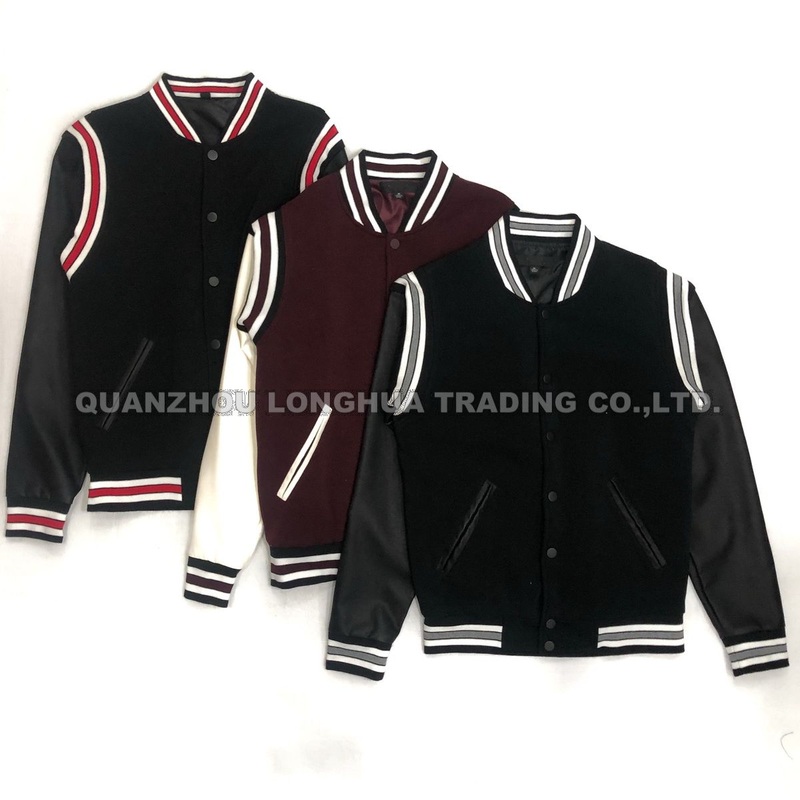 Men Boy Jacket Polyester Fleece PU Coat Fashion Clothing Outdoor Clothes – Jacket and Coat price