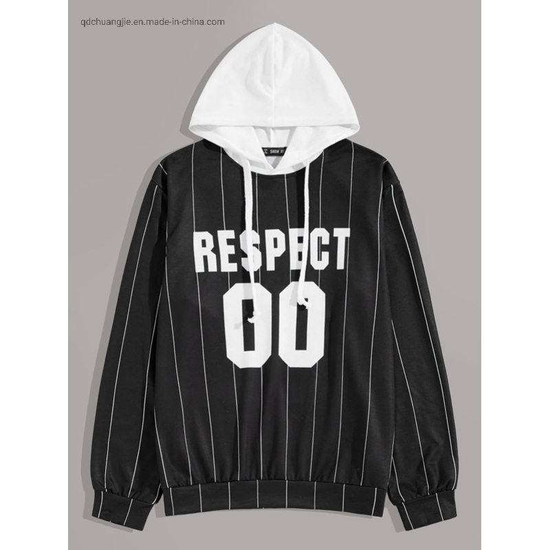 Men Printing Drawstring Pullover Spring Autumn Casual Hoodies – Polyester and Organic Cotton price