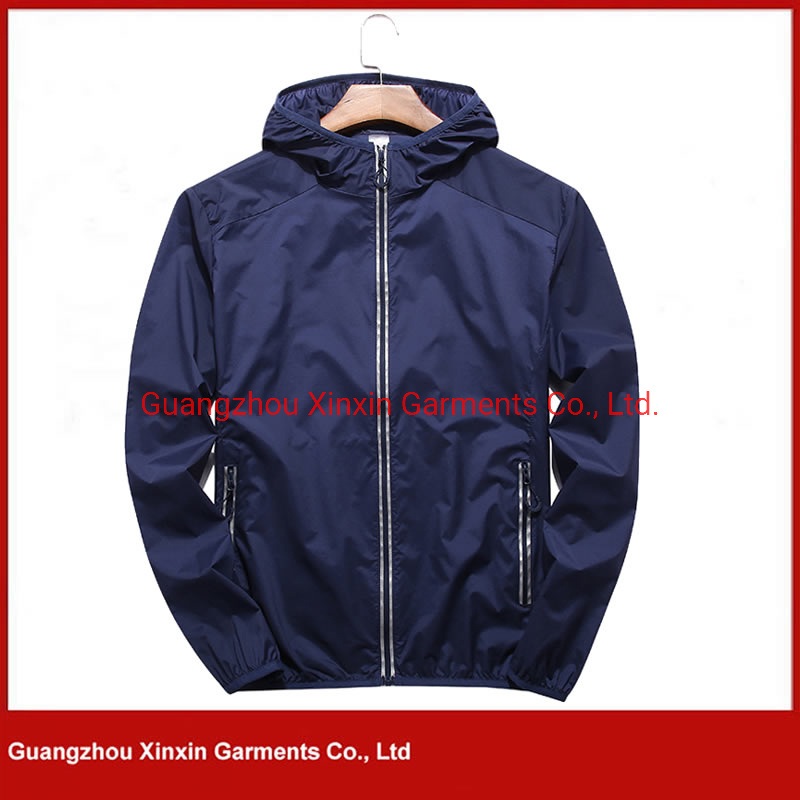 Mens Lightweight Zip-up Hoody Waterproof Windproof Navy Blue Outdoor Jacket (J446) – Navy Blue Jacket and Zip Jacket price