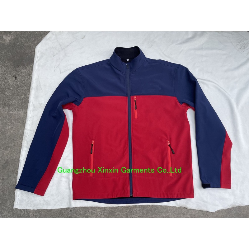 OEM New Design Waterproof Outdoor Hooded Men Softshell Jacket for Work Uniform (W2509) – Blue Softshell and Royal Blue Softshell Jacket price