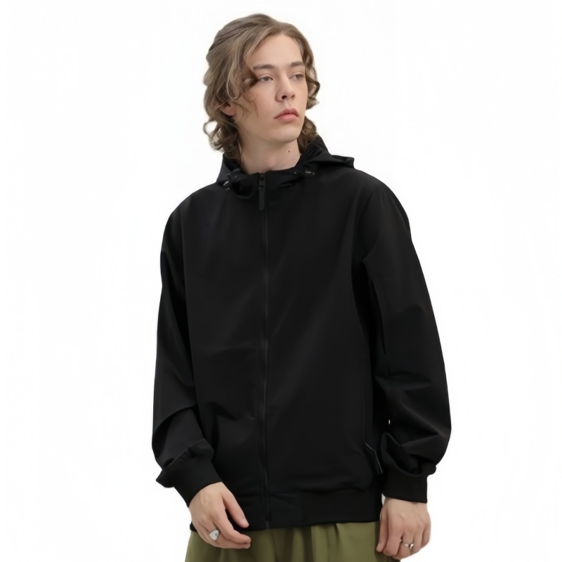 OEM Spring Summer Men Jacket Custom Logo Polyester Plus Size Waterproof Bomber Outdoor Men Windbreaker Jackets – Jacket and Clothing price