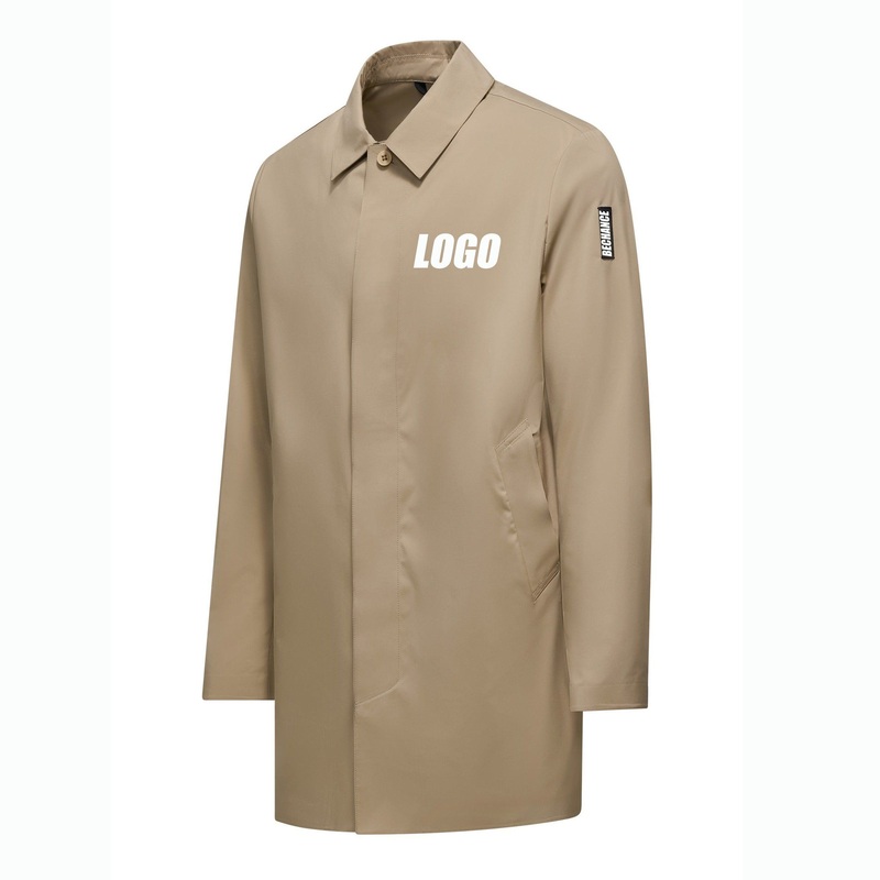 Trench Coat Men Spring Autumn Plain Long Coat Men Fashion Casual Windbreaker Jacket Luxury Clothing – Plus Size Mens Jackets and Aviator Jacket price