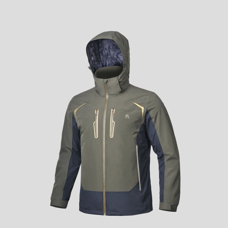 Waterproof Outdoor Green Color Men Parka Jacket Outdoor Breathable Softshell Jacket – Waterproof Jacket and Men Jacket price