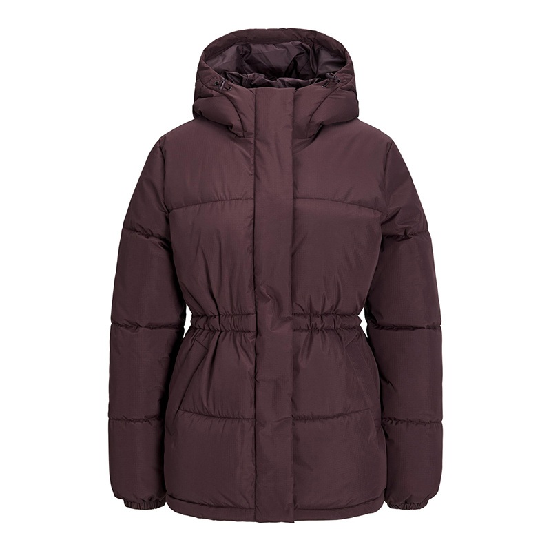 Wholesale Womens Casual Winter Jacket Custom Printed Puffer Jacket – Custom Puffer Jacket and Shiny Hooded Down Puffer Jacket price