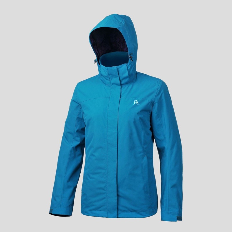 Womens Outdoor 3 In1 Winter Windproof Jacket Fleece Lined Hooded Waterproof Hiking Jacket – Women Jacket and 3 in 1 Jacket price
