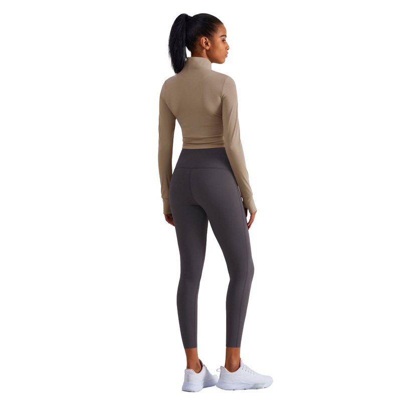China Manufacturer Yoga Jacket Zip up Yoga fashion Fitness Sports Clothing Cropped Hoodie Clothes – Yoga Jacket and Jacket Yoga price