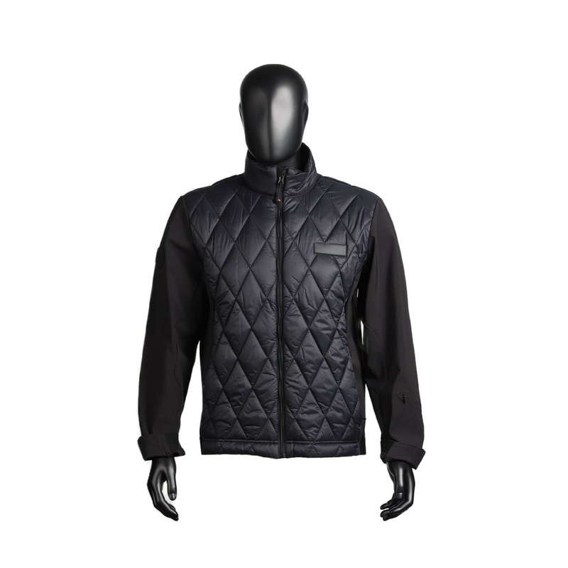 Custom OEM ODM Black Waterproof Down Jacket Down-Filled Quilted Nylon Jacket Winter Jacket Unisex – Waterproof Down Jacket and Winter Jacket price