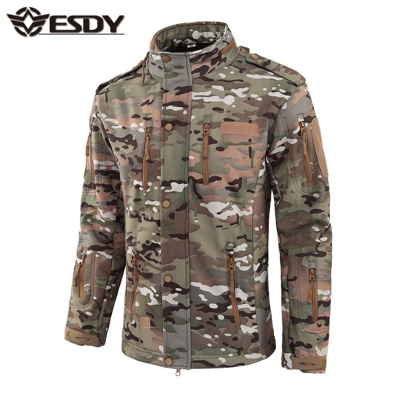 Esdy Outdoor Tactical Training Hoodies Jacket Coat Camouflage Uniform – Tactical Shooter Jacket and Tactical Jacket price