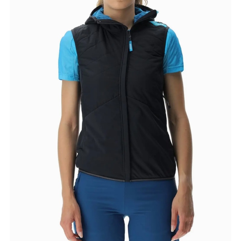 Henglong Womens Versatile Padded Vest with Full Zip Design – Womens Padded Vest and Full Zip Vest price