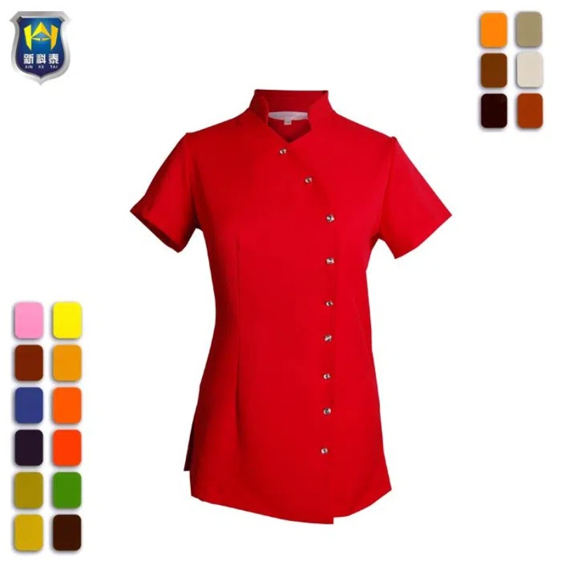 Pink Color Beautyful Factory Supply SPA Uniform for Women – SPA Uniform for Women and Beauty Salons price