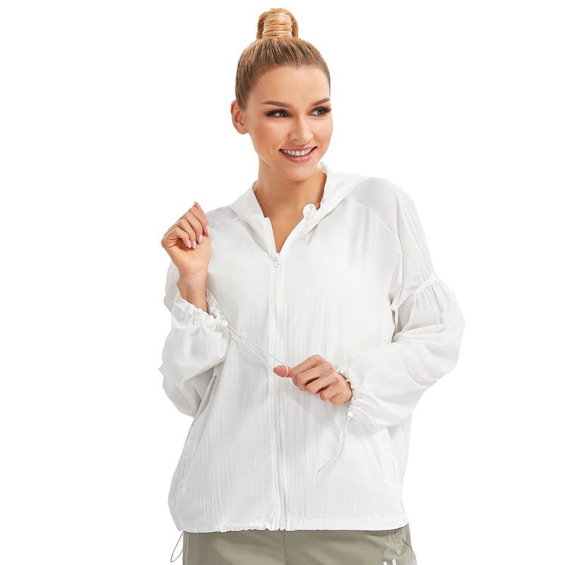 Wholesale Stretch Sunscreen Sun Protection Quick Dry Outdoor Sweat Upf50 Anti UV Sun Protection Women Jacket – UV Protection and Anti UV price