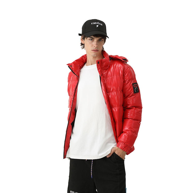 2024 Street Wear Hoodie Bubble Winter Fur Padding Coats Men Puffer Jackets – Jackets and Clothing price