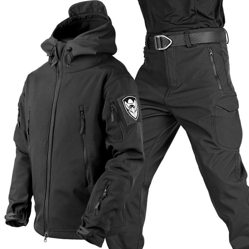 Camouflage Windproof Jacket-Mens Outdoor Jacket – Hunting Clothes and Tactical Clothes price