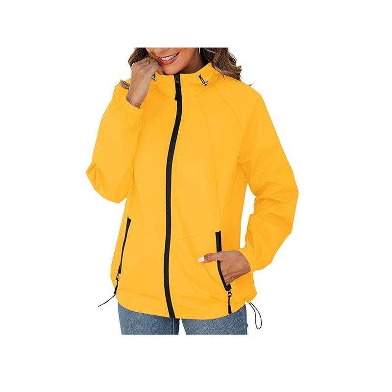 Custom Waterproof Lightweight Windbreaker Jacket with Hood Packable Raincoat with Pockets – Custom Windbreaker and Lightweight Windbreaker price