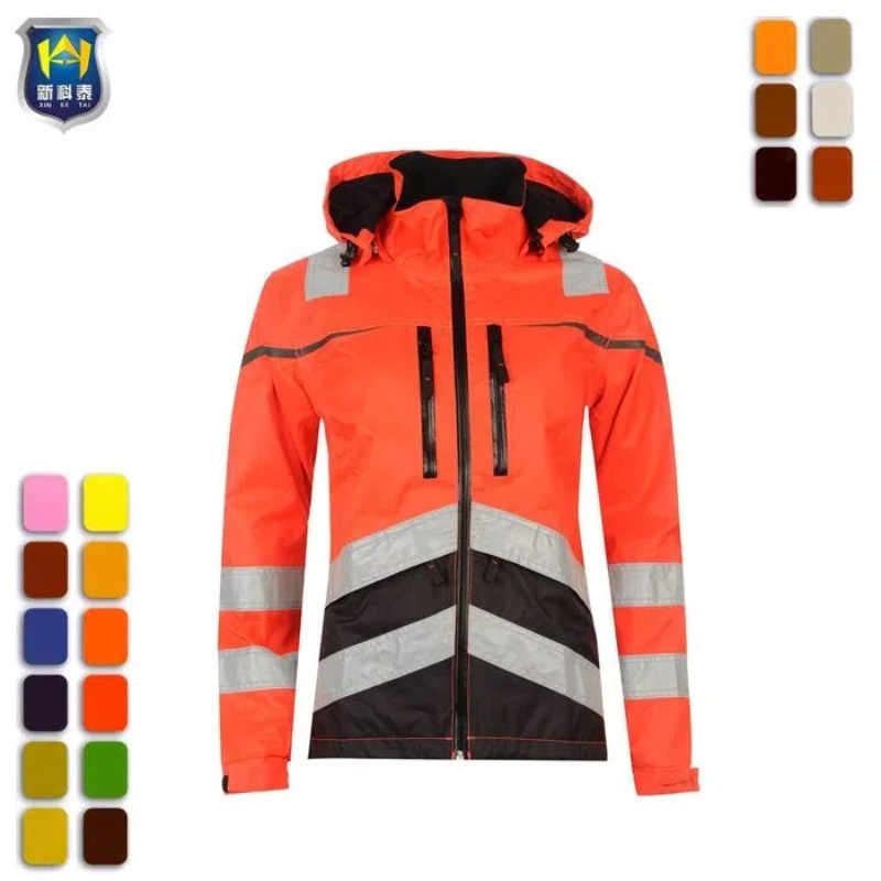 Long Sleeve Flame Resistant Workwear Cotton Safety Reflective Work Softshell Jacket – Jackets and Work Jacket price