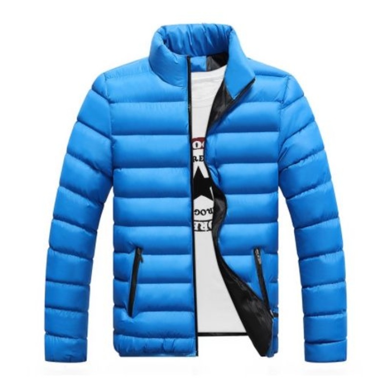 Lulusen OEM Wholesale Logo Fashion Autumn Winter Thermal Down Padded Quilted Blouson Mens Slim Fit Cotton-Padding Jacket – Jacket and Mens Jackets price