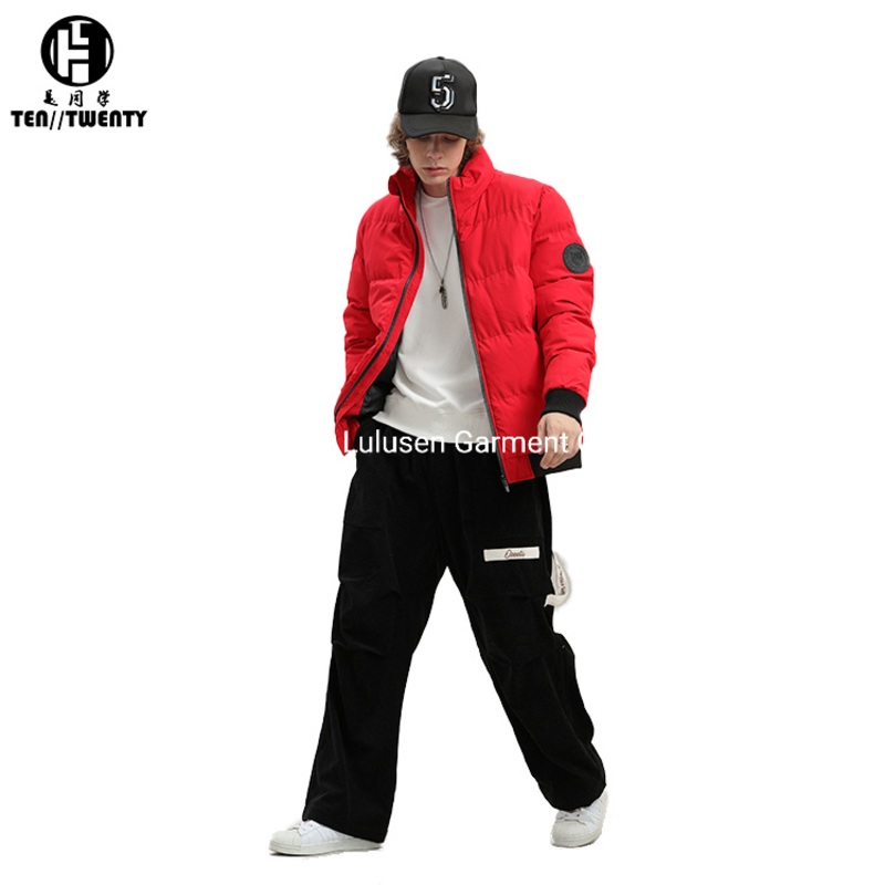 Printed Rubber Polyester Outdoor Winter Coat Men Puffer Down Jackets – Jacket and Puffer Jacket price
