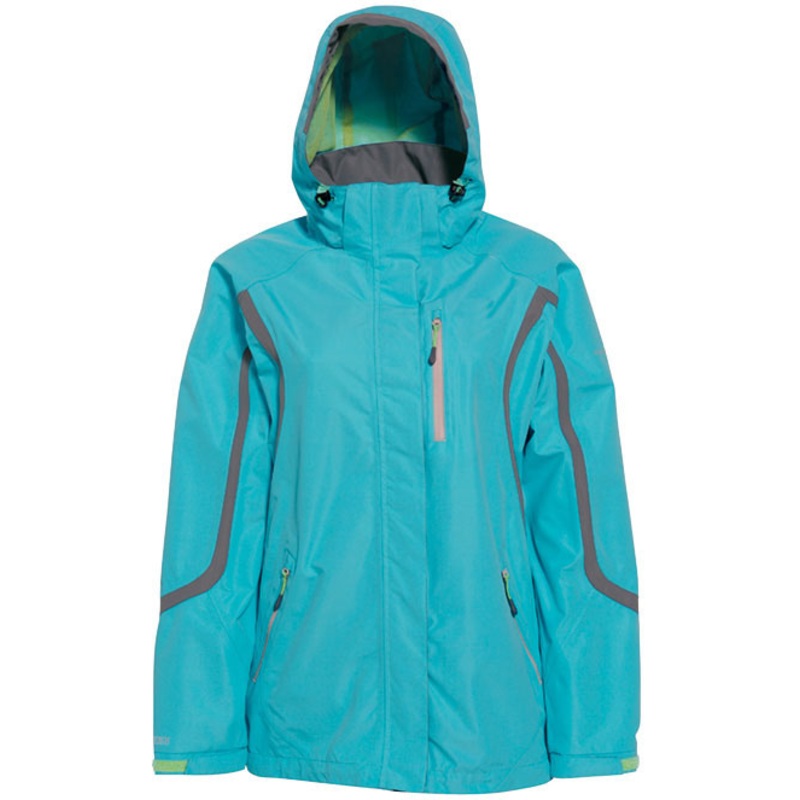 Womens Trendy Waterproof Jacket in Blue – Womens Sports Coat and Womens Jacket price