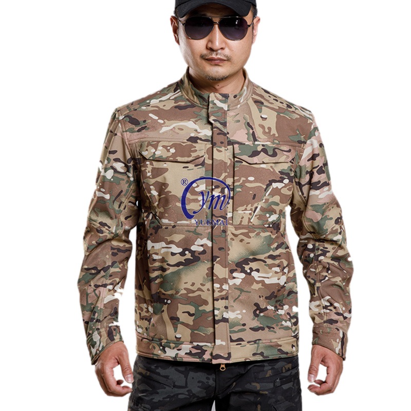 Yuemai Wear-Resistent Wind Breaker Thickened Keep-Warm Durable Rip-Stop Jacket – Security Guard Softshell Jacket and Combat Waterproof Warmth Jacket price