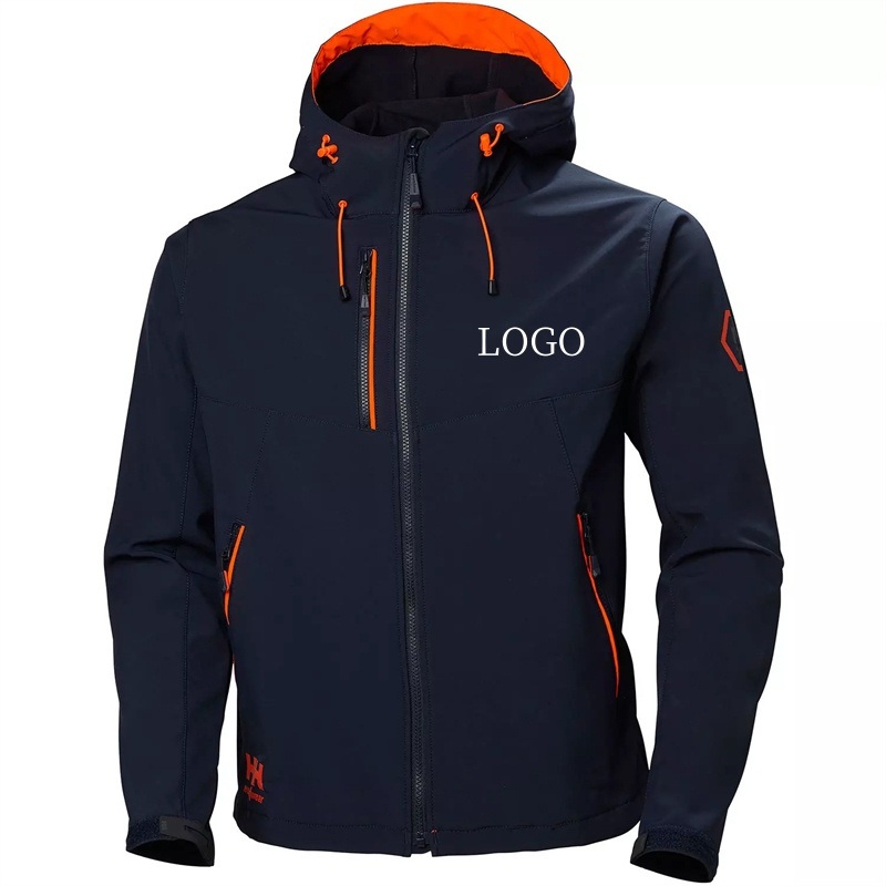 Custom High Quality Waterproof Windproof Polyester Softshell Coat Casual Ski Hiking Winter Soft Shell Windbreaker Jacket – Windbreaker and Waterproof Jacket price
