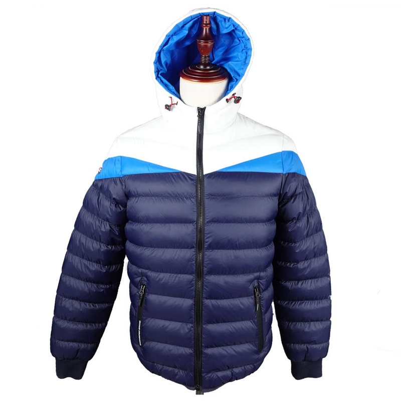 Custom Winter Waterproof Windproof Warm Hooded Thick Puffer Down Coats Jacket Mens Quilted Jacket – Jacket and Mens Jackets price
