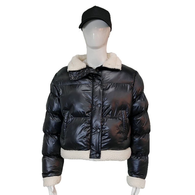 High Quality Wholesale Custom Logo Print Puffer Jacket Nylon Breathable Quilted Down Bubble Winter Jacket – Down Jackets and Puffer Jackets price