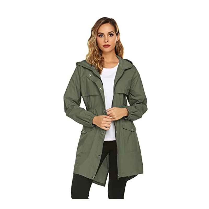 Hot Sales Long Waterproof Urban Rain Camping Jacket for Woman – Jacket and Softshell Jacket price