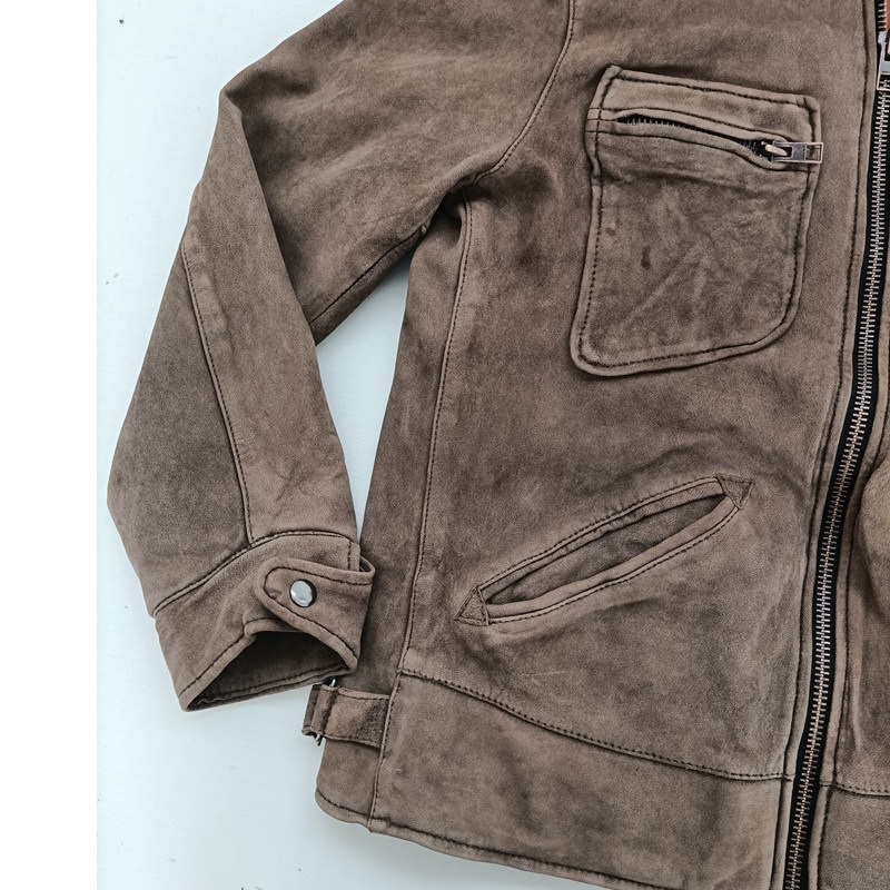 Leather Motobike Coating PU Blazer Faux Bomber Fake Padded Jackets – Clothes and Clothing price