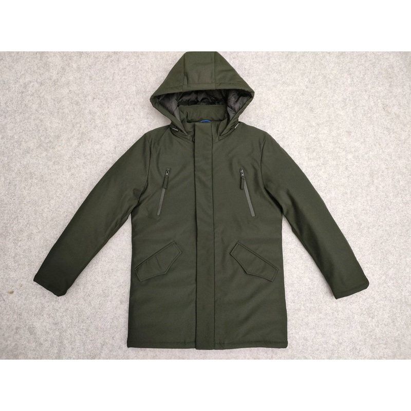 Man Top Quality Workmanship Stretch Nylon Fabric Hoodie Spandex Jacket Waterproof Zipper Outdoor Coat – Winter Jacket and Warm Jacket price