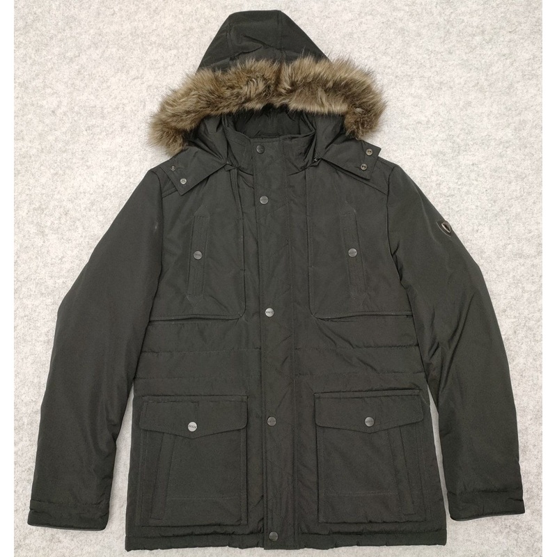 Man Winter Quilted Warm Heavy Weight Business Suit Tailored Jacket/Coat with Faux-Fur – Jacket and Winter Jacket price