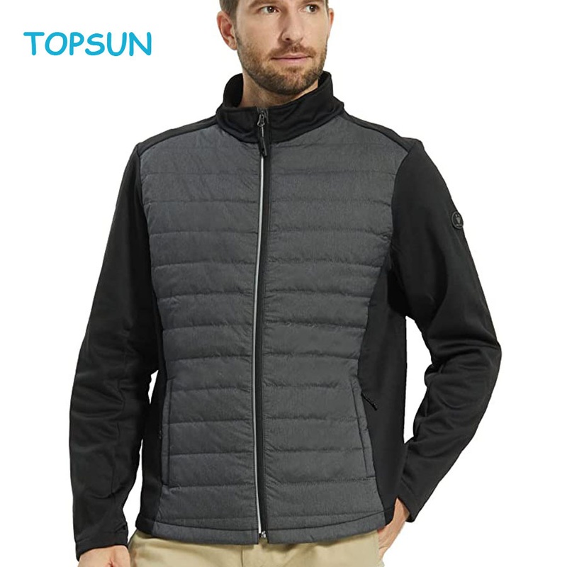 Mens Warm Running Jacket Fleece Lined Outdoor Windproof Windbreaker Jacket with 2 Zippered Pockets – Winter Jacket and Waterproof Jacket price