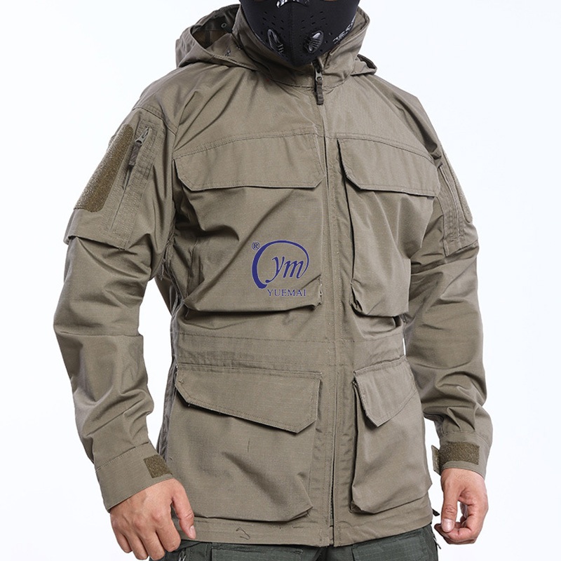 Mens Waterproof Breathable Multi-Pocket Khaki Long Jacket Coat Tactical Parka – Tactical Parka and Tactical Jacket price