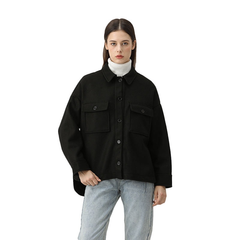 OEM Autumn Varsity Casual Luxury Sherpa Fleece Coat Warm Pile Fabric Jacket for Women – Jacket and Coat price