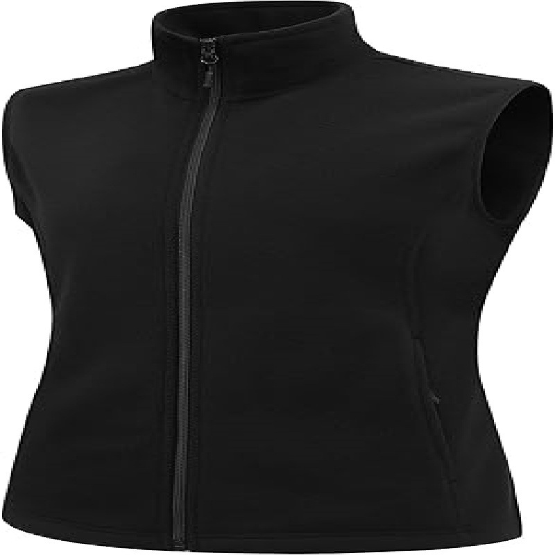 Stylish Womens Zip-up Sleeveless Polar Fleece Vest for Cold Weather – Polar Fleece Vest and Women Sleeveless Jacket price