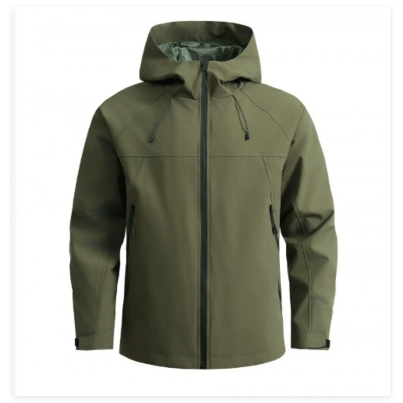 Waterproof Tech Fabric Technical Jacket Wear Resistant Breathable Mens Cozy Coat – Waterproof Jacket and Sports Wear price