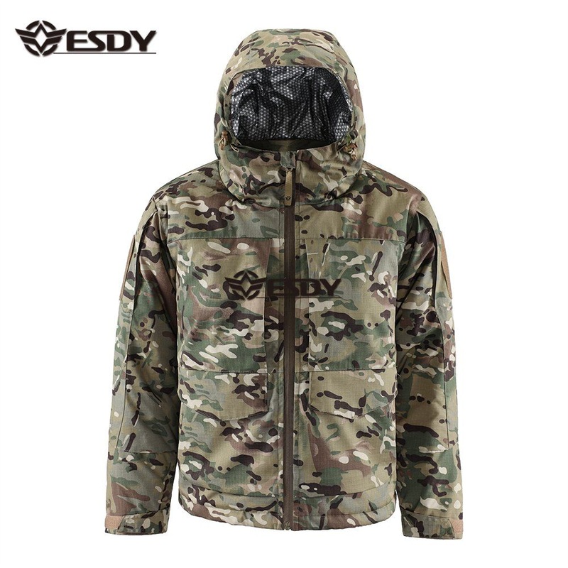 Esdy Winter Cotton-Padded Clothes Camouflage Tactical Jacket – Cotton-Padded Clothes and Tactical Clothes price