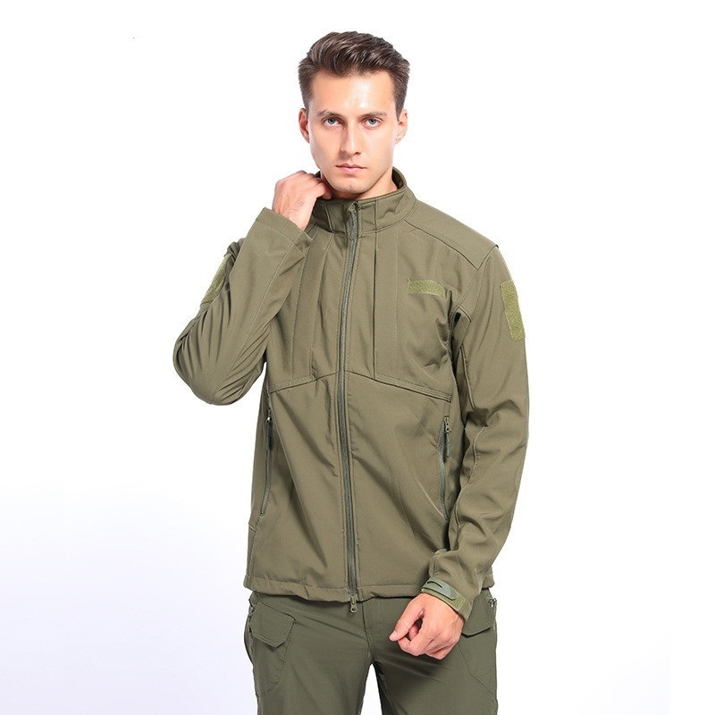 Men OEM Winter Coats Outdoor Tactics Hiking Trekking Warm Bonded Fleece Outerwear – Men Jacket and Rain Coat price