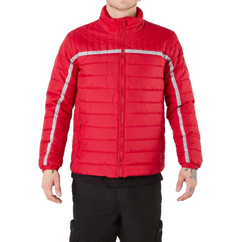 Mens Coat Quilted Puffer Motorcycle Jacket Lightweight Padding Racer Jacket – Jacket and Mens Jackets price