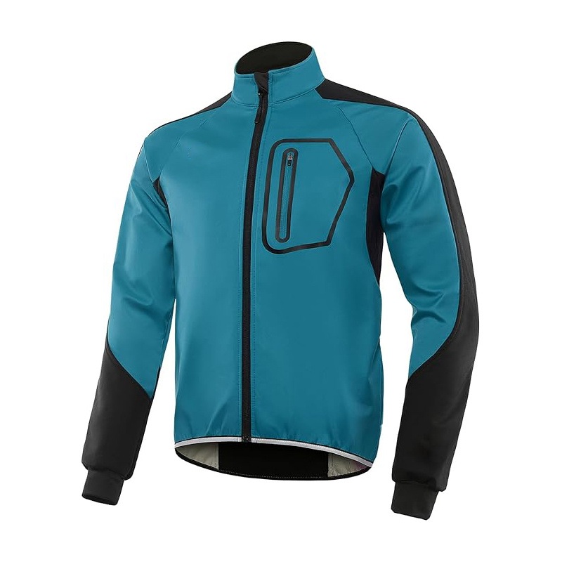 Mens Cycling Softshell Jacket Winter Fleece Thermal Running Windbreaker for Biking – Mens Cycling Jacket and Winter Fleece Jacket price