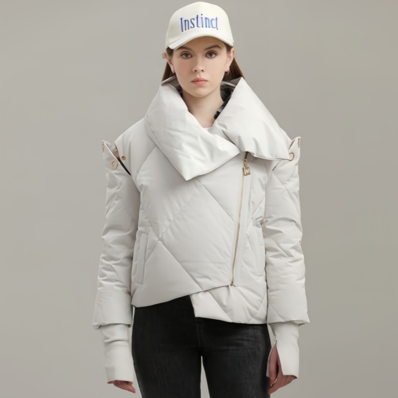Portable Irregular Regular 90% Down Sleeve Woven Windproof Women Jacket – Jacket and Puffer Jacket price