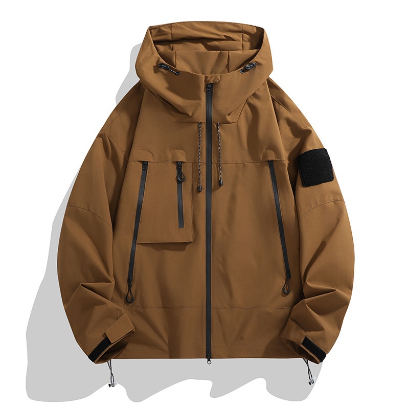 Ready Made Outdoor Hiking Men Waterproof Jacket Windproof – Mens Waterproof Jacket and Outdoor Adventure Jacket price