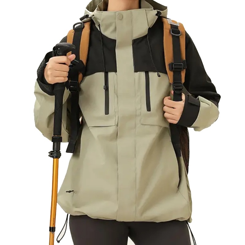 Womens Full Zip Waterproof Windbreaker Jackets Custom Wholesale Training Sports Coats – Waterproof Jacket and Hooded Jacket price