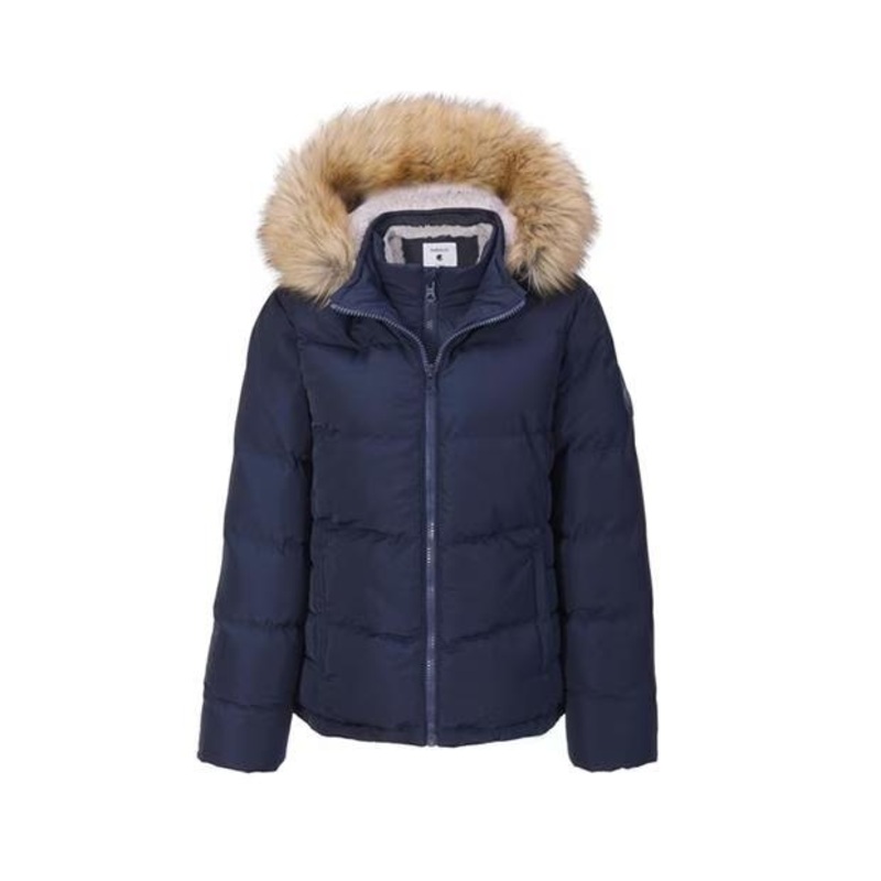 Womens Warm Winter Insulated Padded Jacket in Navy – Womens Winter Jacket and Windproof Down Jacket price