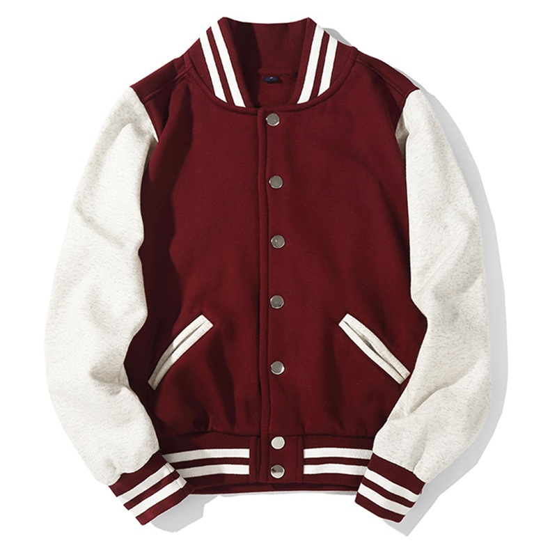 270g Terylene Yarn Through a Thin Casual Button-up Baseball Jacket – Jackets and Baseball Jacket price