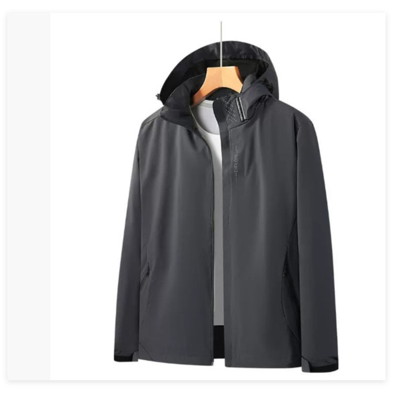 Custom Blank Waterproof Windproof Clothing with Zip up Fashion Outdoor Jacket – Windproof Jacket and Custom Jacket price