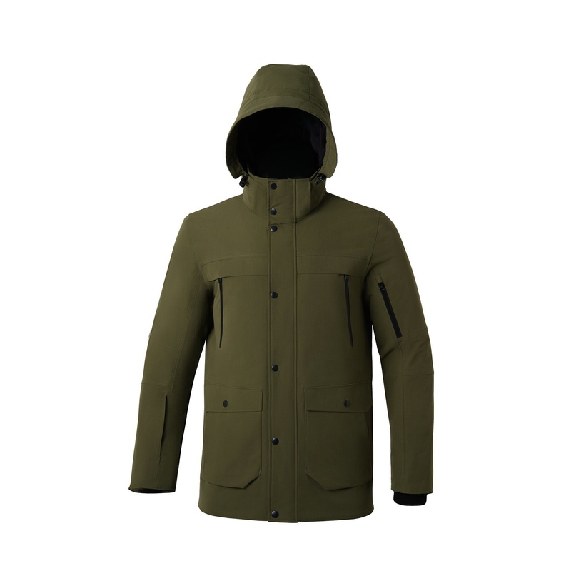 Custom Logo Men Outdoor Casual Hiking Windbreaker Warm Fleece Jacket Sports Ski Snow Jacket for Men – Hiking Windbreaker and Snow Jacket price