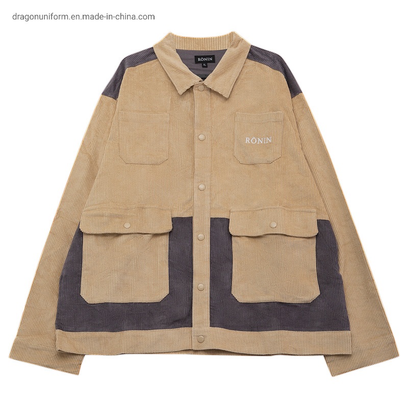 Fast Delivery Wholesale Corduroy Collar Fashion Design Safari Jacket – Men Jacket and Winter Jackets price